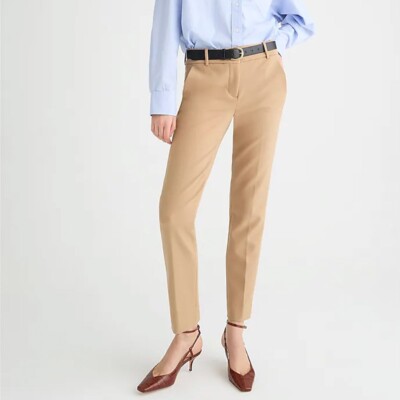 J Crew NWT Cameron Slim Crop Pant in Four Season Stretch Sz