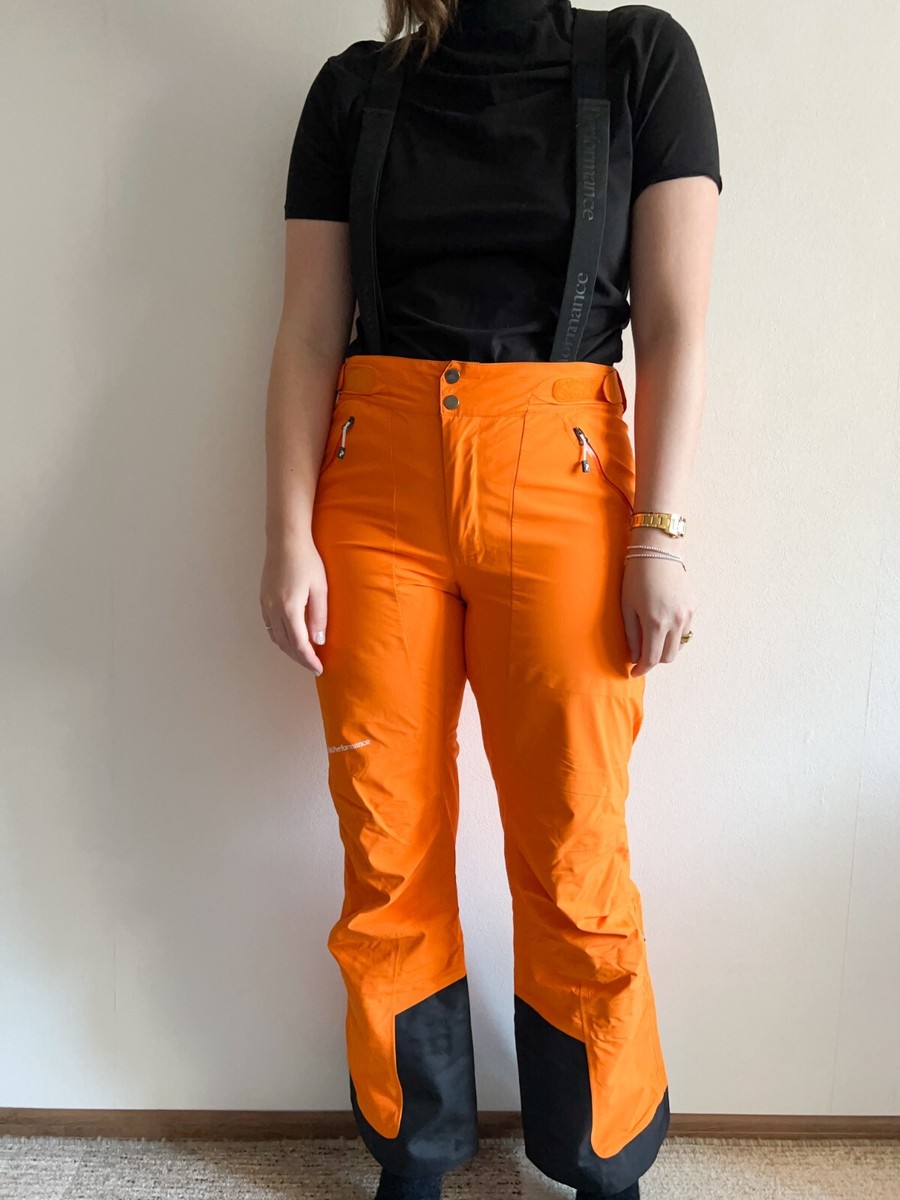Peak Performance Women's 3L Gore-Tex Ski Pants Orange Light