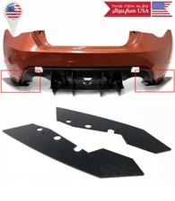 V2 Bumper Winglet Wind Blades Spats Diffuser Fin Splitter For 13-20 FRS BRZ 86