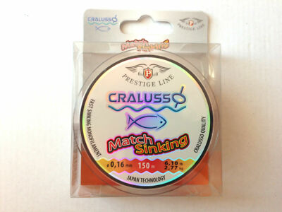 Cralusso Match Sinking Fishing Line 150 M