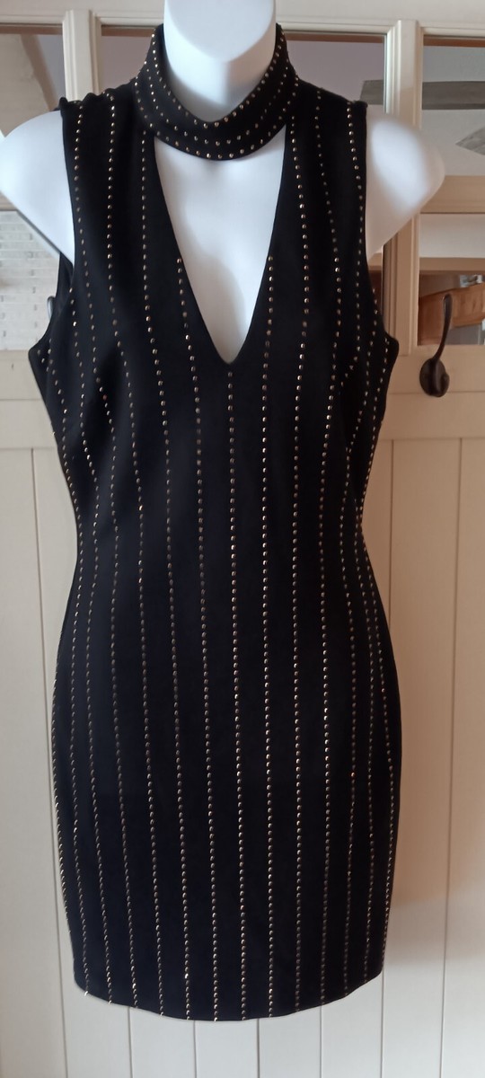 slim fit dress slacks Beaded Gown Black