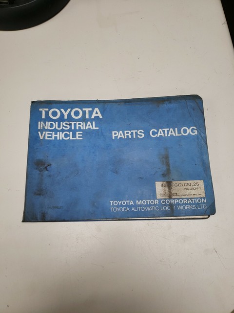 Toyota Forklift 42-6FGCU20 25 Manual Parts Catalog | eBay