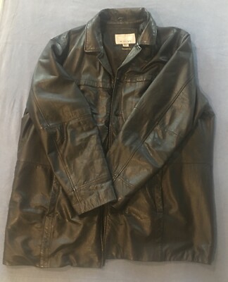 Wilsons Leather Men's Thinsulate Jacket 3XLT Black M Julian