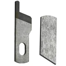 Upper and Lower Knife Set, White