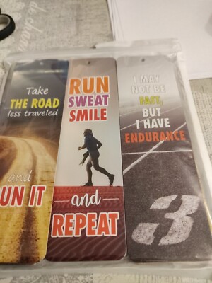60 Pack Of Running Bookmarks | eBay UK