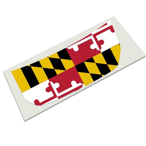 Maryland State Flag Hood Graphic Design Decal Fits Ford Bronco 2021+ - Bild 2 von 3