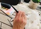 Dainty Rose Gold Arrow Wrap Around Adjustable Ring 925 Size 6 — photo 10