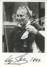 Isaac Stern- Signed Photograph