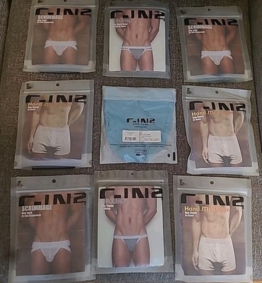 C-IN2 100% Cotton Lot Of 9 !!underwear look photos For Style/ Color  Size Small 