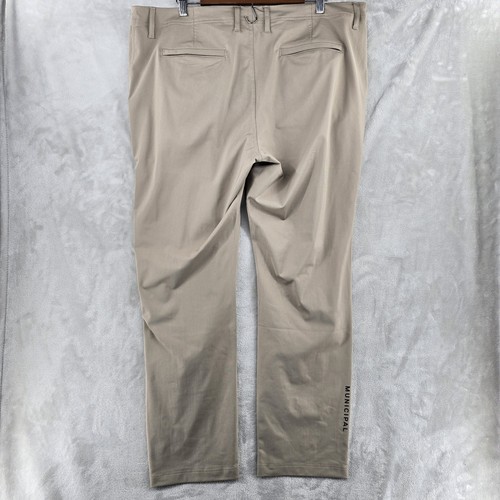 Municipal Sport Utility Gear AllPant Mens 38x30 Beige Performance Golf Outdoor - Bild 8 von 9