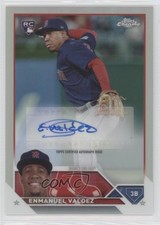 2023 Topps Chrome Update Refractor 146/499 Enmanuel Valdez #AC-EV Auto 11ur