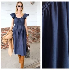 Marea Navy Blue Annabelle Maxi Dress XS