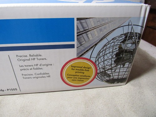 Genuine HP 36A CB436A Black Toner Cartridge Brand New Sealed Box - Zdjęcie 5 z 7
