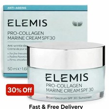 Image of Elemis Pro-Collagen Marine Cream SPF30 Anti-wrinkle Day Cream - 50 ml NEW