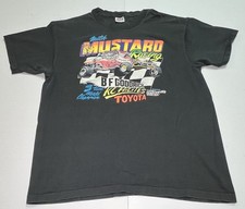 Vintage 90s Mitch Mustard Racing T Shirt XL USA Made BFGoodrich Toyota Off Road