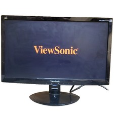 VIEWSONIC VA1938WA 19" WIDESCREEN BLACK BACKLIT LED MONITOR - - Scratch  Dent