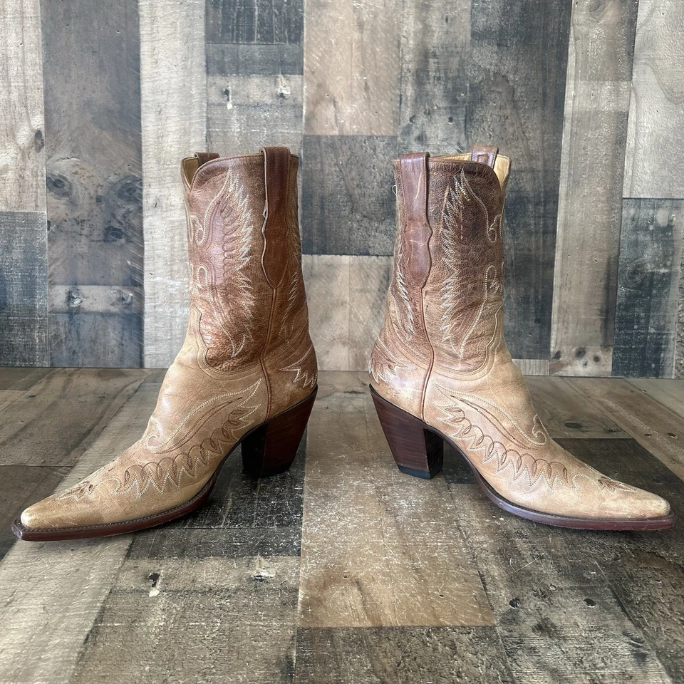 Botas de Vaquero Old Gringo Punta Águila Western Para Mujer 9 B Foto 4 de 4