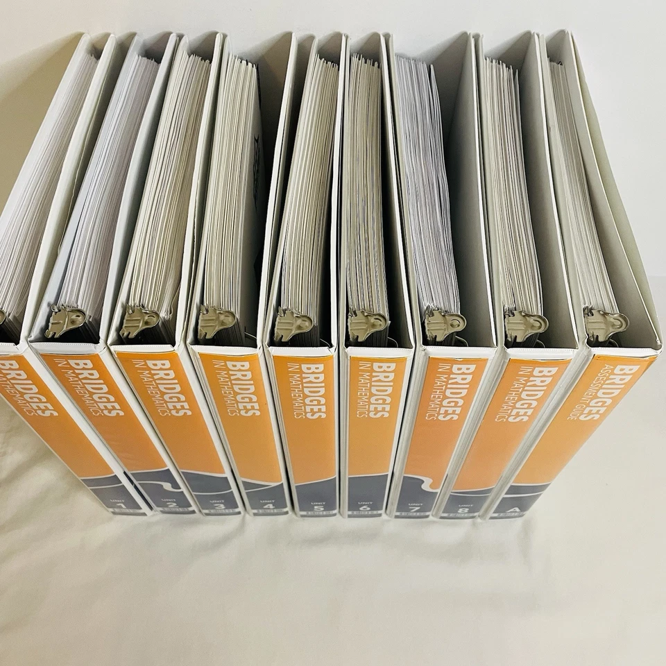 Bridges in Mathematics Grade K Second Edition Teachers Guides Units 1-8  MLC - Image 2 of 4