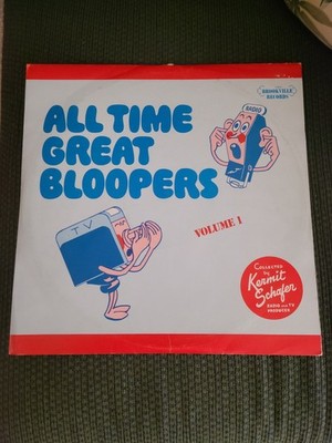 All Time Great Bloopers Volume 1 - Double Vinyl LP - Kermit Schafer 2 LP Set