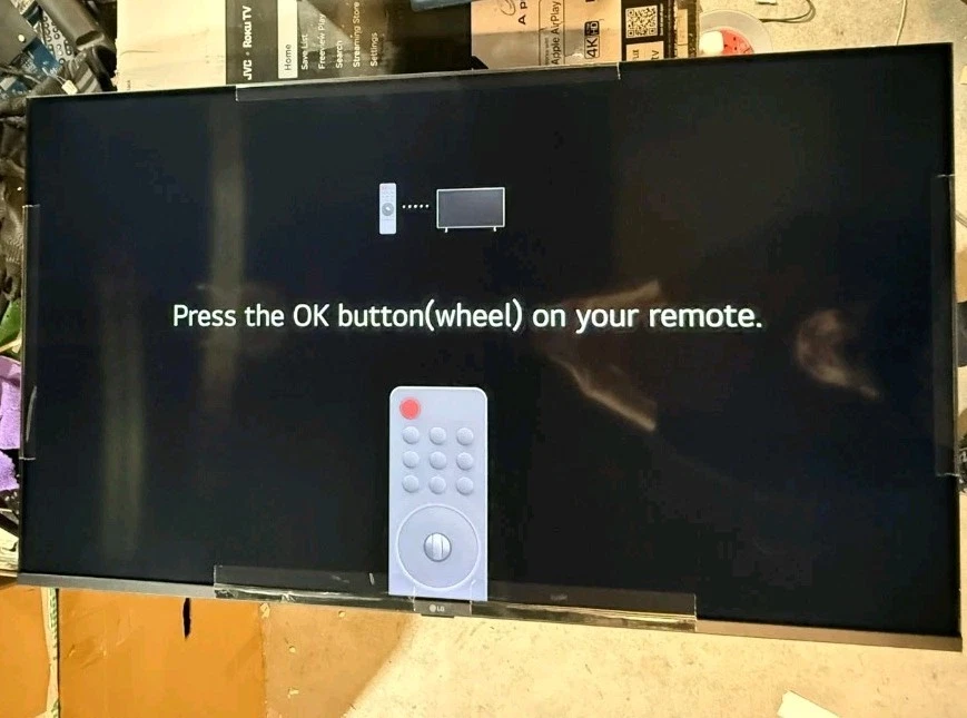 LG UA73 43" LED 4K HDR Smart TV 2025 - 43UA73006LA (Scratch) - Image 2 of 3