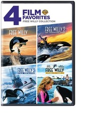 Free Willy 1-4 DVD NEW