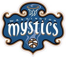Washington Mystics Vinyl Decal Sticker Car Truck Bumper Laptop Mug Tumbler