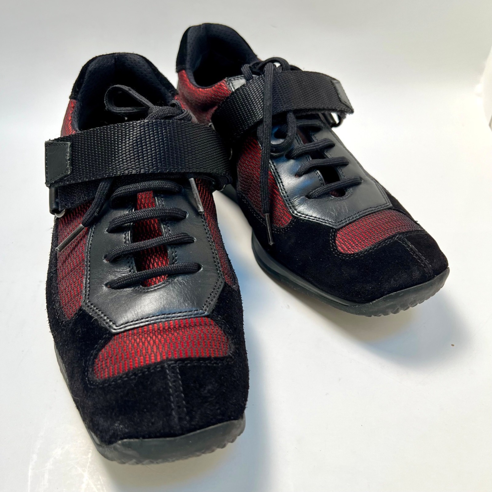 Vintage PRADA Calzature Donna Suede & Mesh Sneakers Size 8.5 / 38.5 thumbnail 2