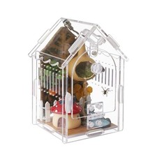 Acrylic Terrarium Enclosure Kit for Tarantulas, Reptiles  Praying Mantis