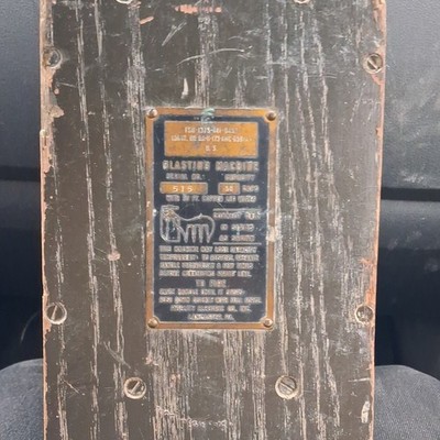 Vintage MBU 515 Series Blasting Machine Detonator Unit Detonator Machine