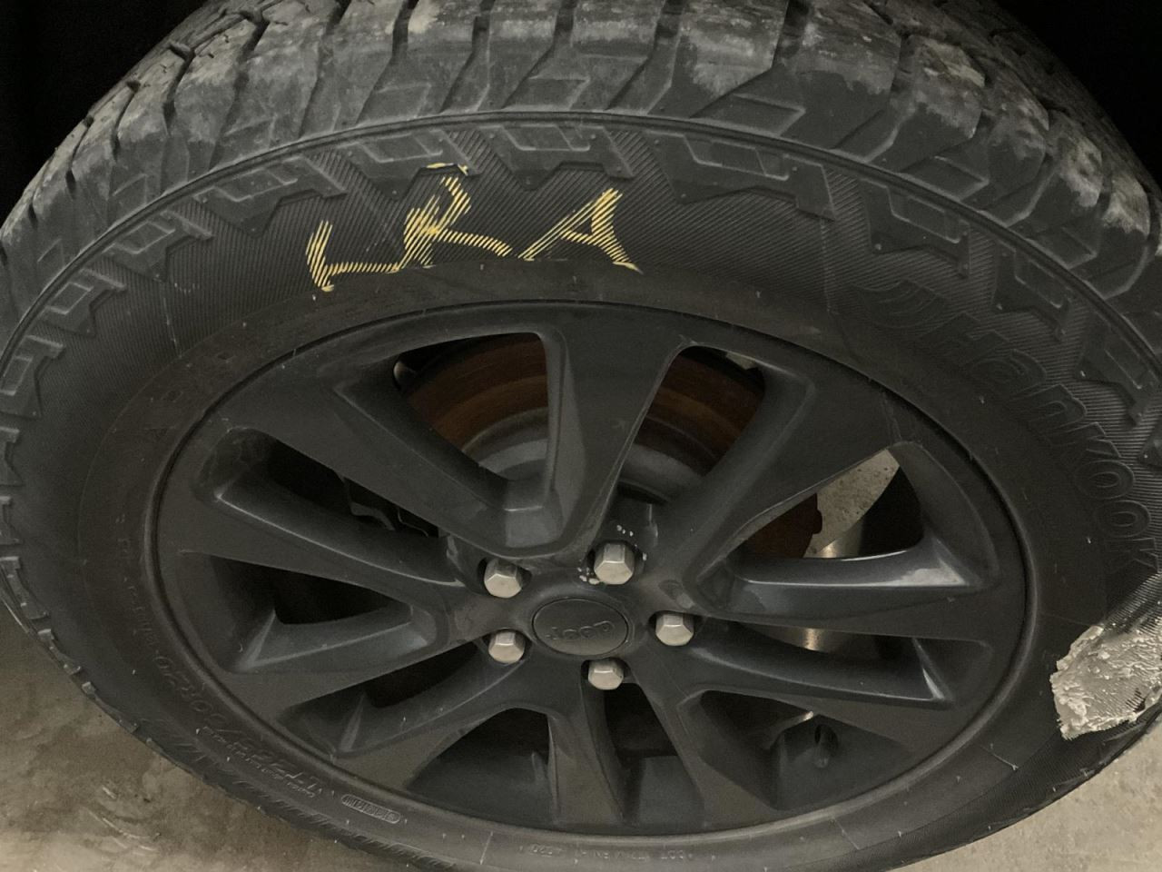 Wheel Wk Body VIN E Or F 6th Digit 20x8 Black Fits 17-22 GRAND CHEROKEE 4748408