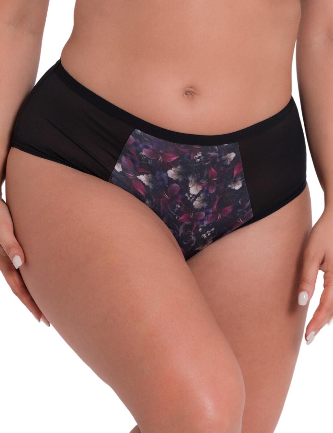 XL - 16 Curvy Kate Wonderfully Shorty Brief Sheer Womens Knickers CK061201