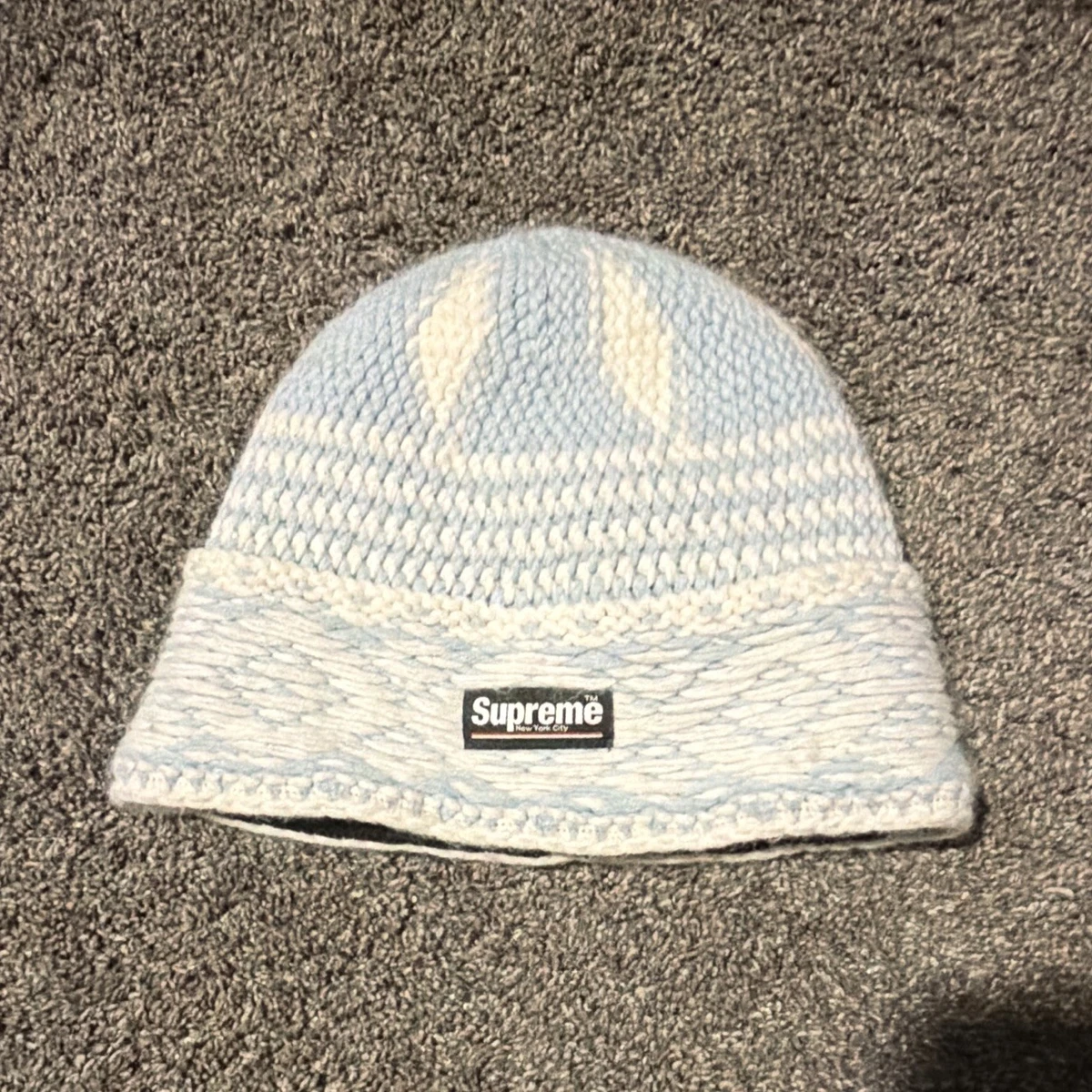 Supreme Beanie White Hats for Men for sale - eBay