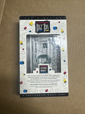 NEW Bilz Box Challenging Money Game Novelty Puzzle