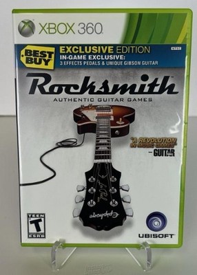 Rocksmith Best Buy Exclusive Edition Microsoft Xbox 360 Complete CIB