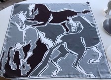 foulard Hermes  carré La Danse des Chevaux double face
