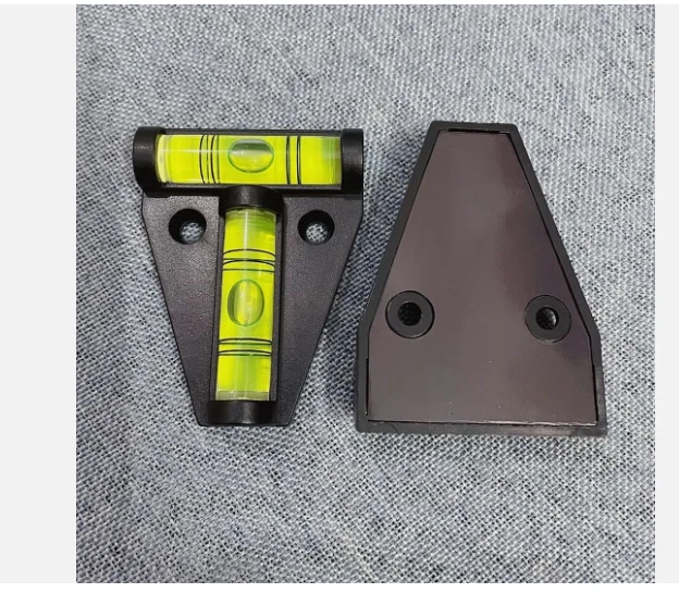 4Pcs RV T Level Cross Check Levelers Bubble Levels Use for Rvs, Camper, Travel T - Image 2 of 4