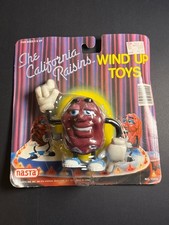 Vintage 1987 California Raisins Wind-Up Toy Nasta Sealed