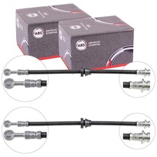 2x A.B.S. BREMSSCHLAUCH BREMSSCHLÄUCHE LINKS + RECHTS passend für OPEL KARL