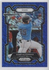 2024 Panini Prizm FOTL FOTL Blue Shimmer Prizm 4/15 Kemp Alderman #241 14ld