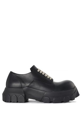 Rick Owens Derby Schnürschuhe BOZO TRACTOR schwarz RU01E5884 131114923