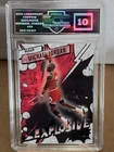 2025 CUSTOM ART CARD -MICHAEL JORDAN EXPLOSIVE *ECC/PSA 10