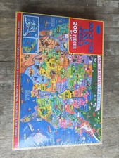 Map Of The USA Puzzle 200 Pieces. 19 Inches x 14 Inches