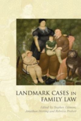 Landmark Cases in Family Law Hardcover
