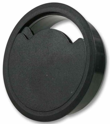 PRO ELEC - Kabeldurchführung, 100mm Schwarz