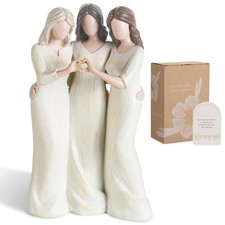 Friend Birthday Gifts for Women: Unique 3 Sisters Friendship Resin Figurines ...