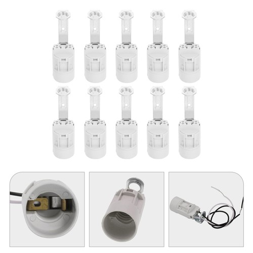10Pcs Screw Light Socket Candelabra Replacement for Various Lighting Needs - Picture 9 of 10