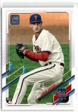 2021 TOPPS UPDATE ADVANCED STAT CONNOR BROGDON RC 021/300 PHILADELPHIA PHILLIES