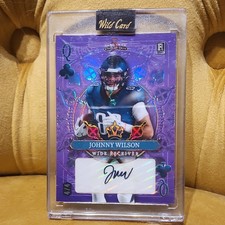 Wild Card 2024 5 Card Draw Stacked Deck Johnny Wilson Auto /4 SDHC-JWA