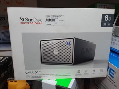 SanDisk Professional G-RAID 2 8TB TB3 USB3.1