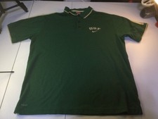 Nike USF South Florida Bulls Polo Shirt Size XL Short Sleeves Green